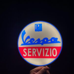 Vespa Dekoratif Aydınlatma Vintage Servizio