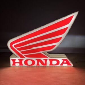 Honda Motosiklet Logo Dekoratif Aydınlatma