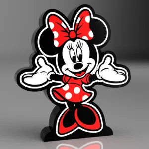 Minnie Mouse Gece Lambası Aydınlatma